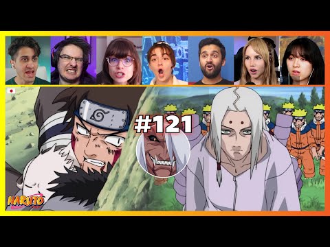 Naruto Episode 121 | To Each His Own Battle | Reaction Mashup ナルト