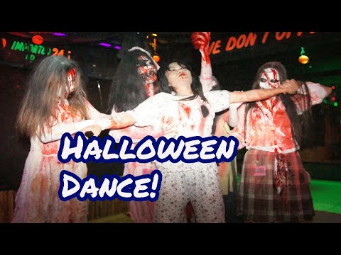 Show de dança assustador de Halloween no Alaska Club Subic Bay!