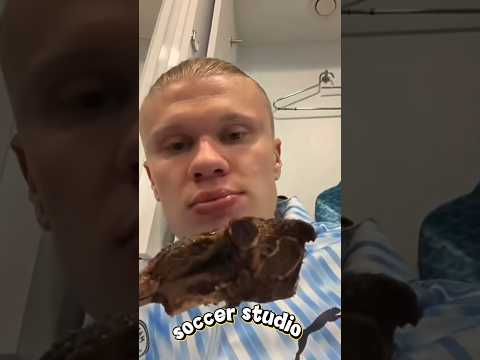 Haaland Mau Golin Makan Dulu #shorts #dubbingbola #haaland