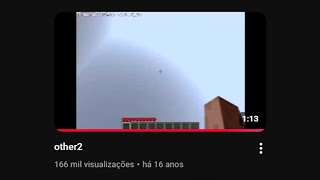 Tem algo bizarro nessas gravações antigas do Minecraft