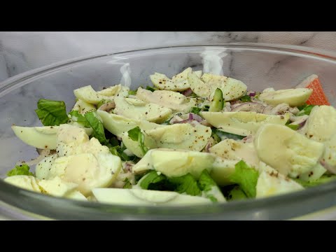 I Made This Green Salad With Just 4 Ingredients For Christmas @tastynfresh