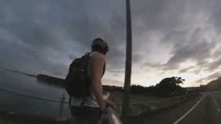 preview picture of video 'Longboarding Tamaki Drive at Sunrise'