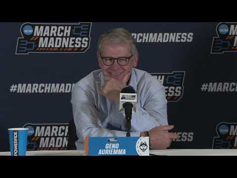 Geno Auriemma talks Arkansas State / NCAA Tournament Postgame - UConn Huskies Basketball