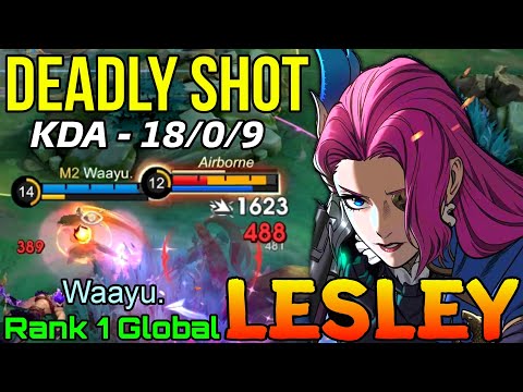 Monster Lesley Deadly Shot Sniper - Top 1 Global Lesley by Waayu. - Mobile Legends