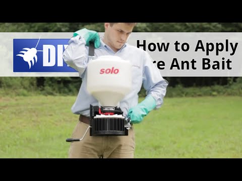  How to Apply Fire Ant Bait Video 