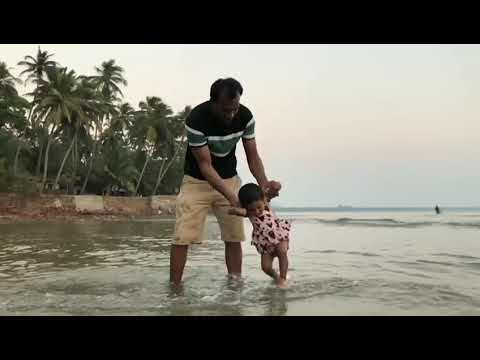 Tejasi# Goa trip# Beach# enjoying with dad