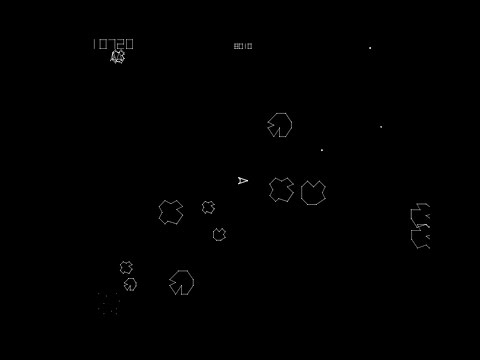 Lukozer Retro Game Review 273 - Asteroids - Arcade Coin-Op