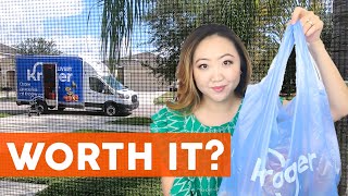 Kroger Grocery Delivery Service 🛒 Worth It | Unsponsored Review from Florida