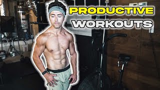 How To Get More Productive Workouts | Productive Workout Tips For Professionals