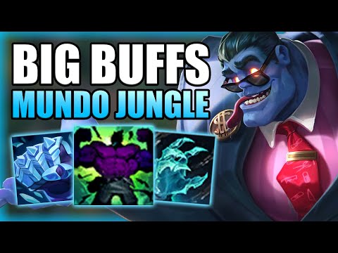 HOW TO PLAY DR. MUNDO JUNGLE AFTER HIS PATCH 11.18 BUFFS! - Best Build/Runes Guide League of Legends