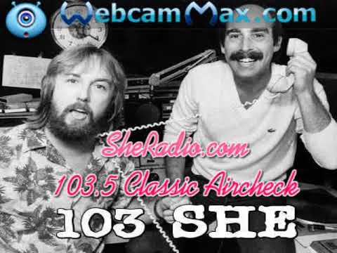 SHE RADIO 103 FM | Fort Lauderdale | Aircheck 1983 | Boomer Show