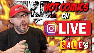 Hot Comics on Instagram LIVE SALES