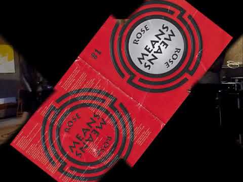 Rose Means Rose - esoR snaeM esoR - aldířK