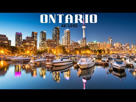 Flying Over Canada | Ontario | Drone View Canada | 4K | UHD