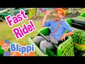Want To Ride Roller Coasters With Blippi Theme Park Fun Educational Vehicles Videos For Kids