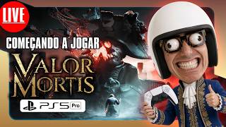🎮🚨 AO VIVO - VALOR MORTIS - COMEÇANDO A JOGAR no PS5 PRO #mortisvalor