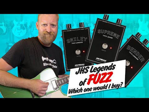 JHS Legends of FUZZ - Fuzz Face/Tone Bender/SUPER FUZZ - Which one would I buy?  -  Road Case s2e7