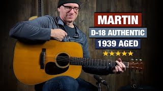 Video thumbnail for Martin D-18 Authentic 1939 Aged - New Guitar, Old Sound! by Acoustic Letter