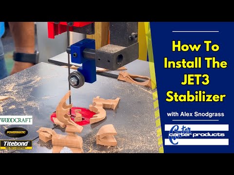 Installing the JET3 Stabilizer for the Jet 14" Bandsaw | Model JWBS-14SFX