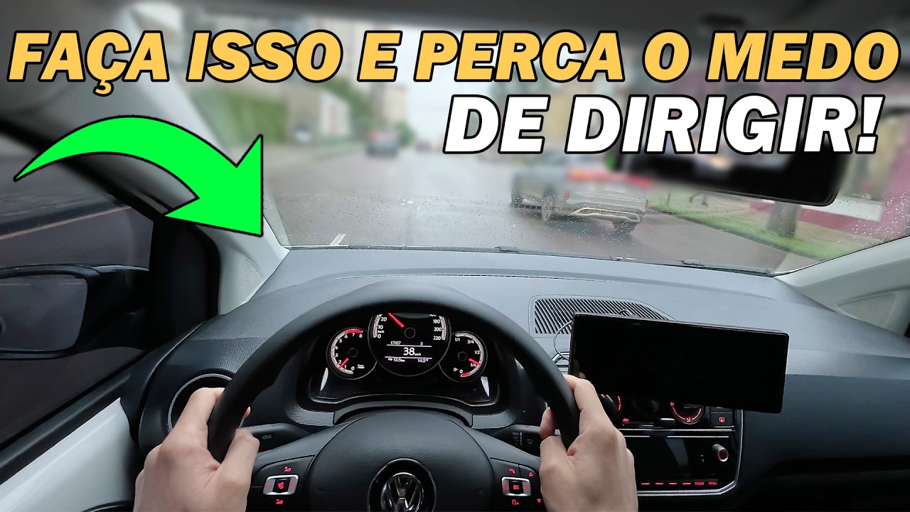 MOTORISTA INICIANTE DEVERIA DIRIGIR ASSIM PRA PERDER O MEDO!