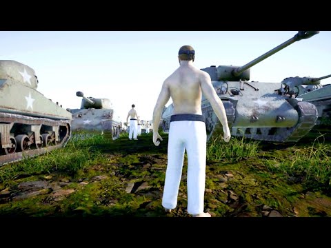 Fullauto Tanks Vs Chuck Norris Uebs2 #uebs2 ultimate epic battle simulator