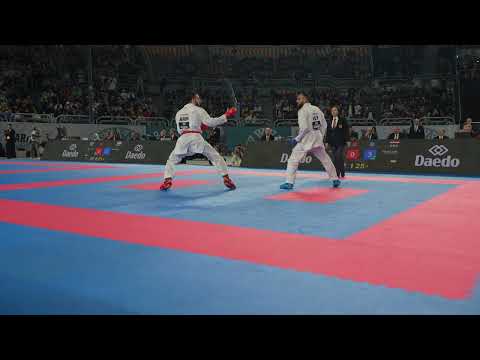  2025 World: Quarter-Final | Male Kumite +84kgAnes Bostandzic (BIH) vs Rodrigo Rojas(CHI)