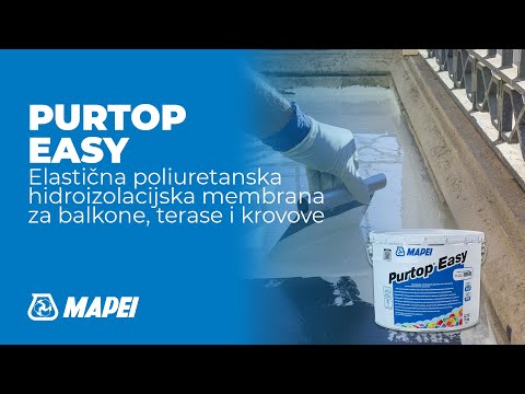 Mapei | Purtop Easy | Poliuretanska hidroizolacija za balkone, terase i krovove