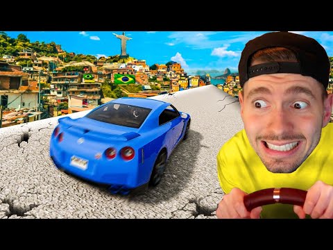 DESCI uma ladeira do BRASIL a 300km/h no BeamNG Drive