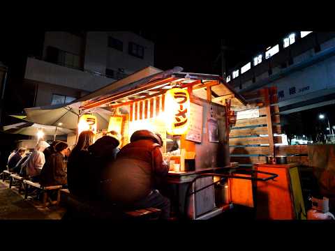 How This Street Ramen Stall Sells 50 Bowls in Just One Hour｜Japanese ramen on the street"