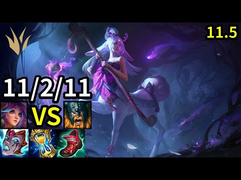 Lillia Jungle vs Olaf - KR Grandmaster | Patch 11.5