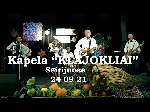 Kapela "Klajokliai" Seirijų koncerte 24 09 20