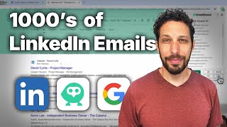 How to Scrape Thousands of LinkedIn Contacts from Google Search