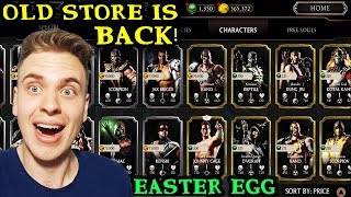 MK Mobile 2.0. How To Get Old Store Back. Found Insane Easter Egg in MKX Mobile!