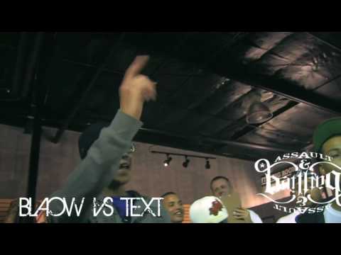 Text vs Blaow