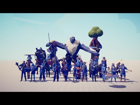 ALL SECRET UNITS vs ARMIES - Totally Accurate Battle Simulator TABS