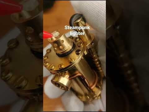 Steampunk I Luminous Vintage Brass Lighter
