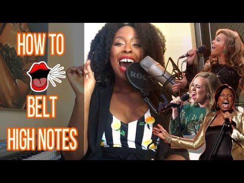 Professional Vocal Coach Teaches How to Belt High Notes in R&B Without Straining