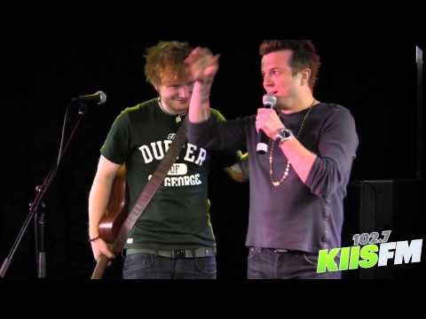 102.7 KIIS-FM: Ed Sheeran Freestyle Raps w/ JoJo