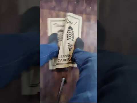 Car Paper Foot Mat