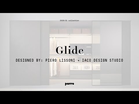 Porro - News 2021: Glide, designed by: Piero Lissoni + Iaco Design Studio