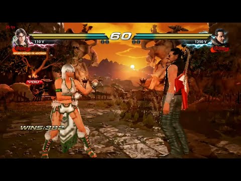 218_1 Julia WG vs Negan - Tekken 7 ( Uchiha x24 ) Online PC sin grafica