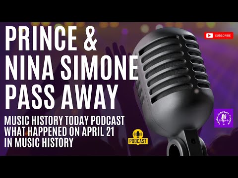 Iggy Pop is Born, Prince & Nina Simone Pass Away - Music History Today Podcast April 21