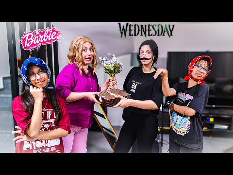 BARBIE'YE GÖRÜCÜ GELİYOR | BARBIE EVLENİYOR | WEDNESDAY ADDAMS | EYLÜL LAL