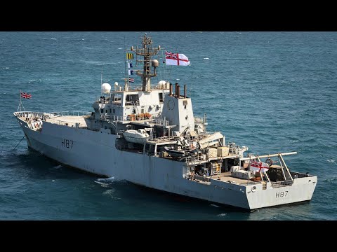 HMS Echo and HMS Enterprise on operations