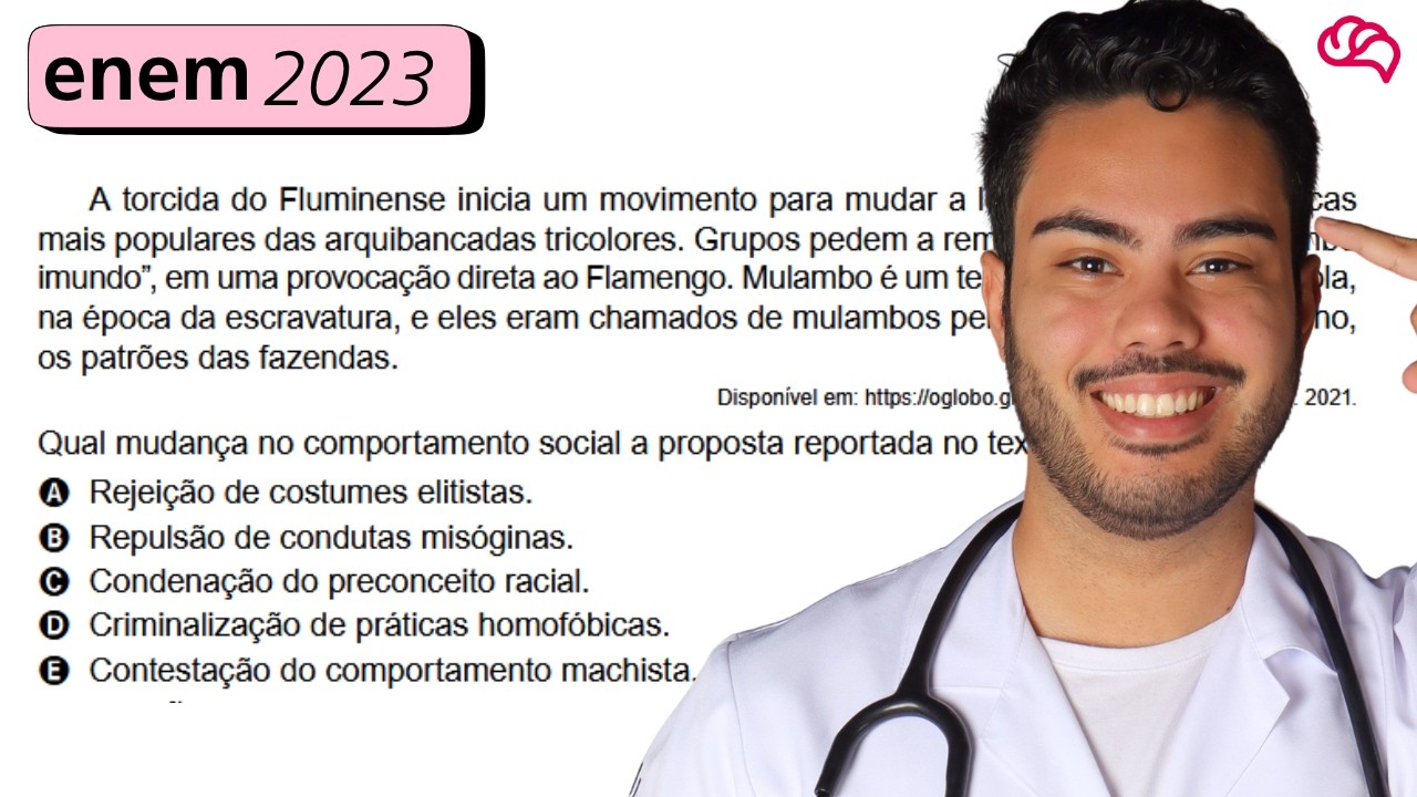 Resolução em Vídeo — Questão 75 ENEM 2023