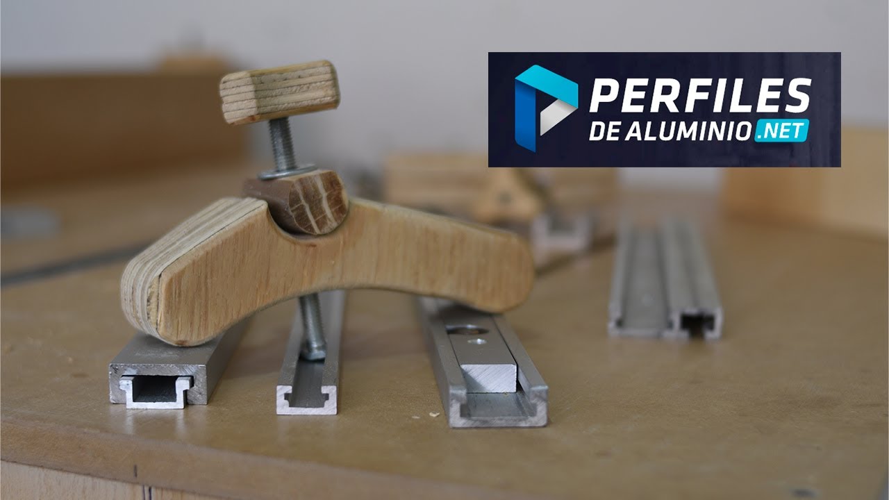 PERFILES de ALUMINIO T- Tracks (INDUSTRIA ARGENTINA)