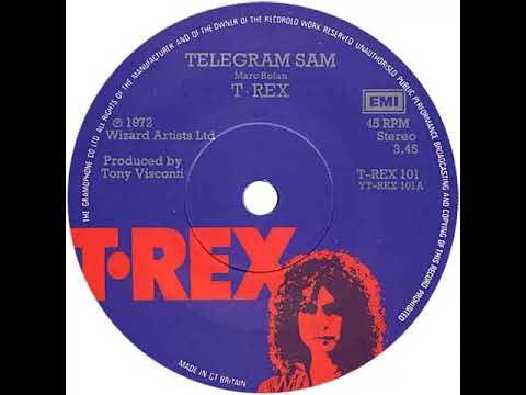 UK New Entry 1972 (20) T. Rex - Telegram Sam