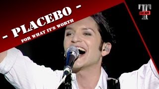 Placebo &quot;For what it&#39;s worth&quot; (Live on TV Show - Taratata 2009)