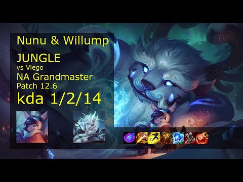 Rank 2 NA Nunu & Willump Jungle: Nunu & Willump vs Viego