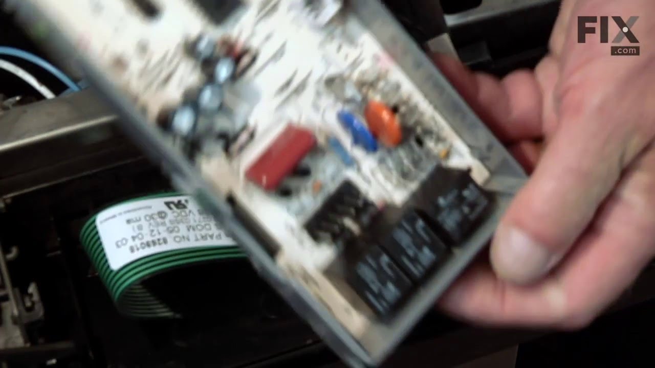 Replacing the Electronic Control Board